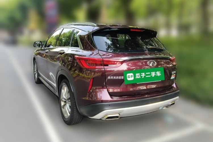 Used Infiniti QX50 2020 2.0T Two-Wheel Drive Fashion Edition Rear Left 45 Deg
