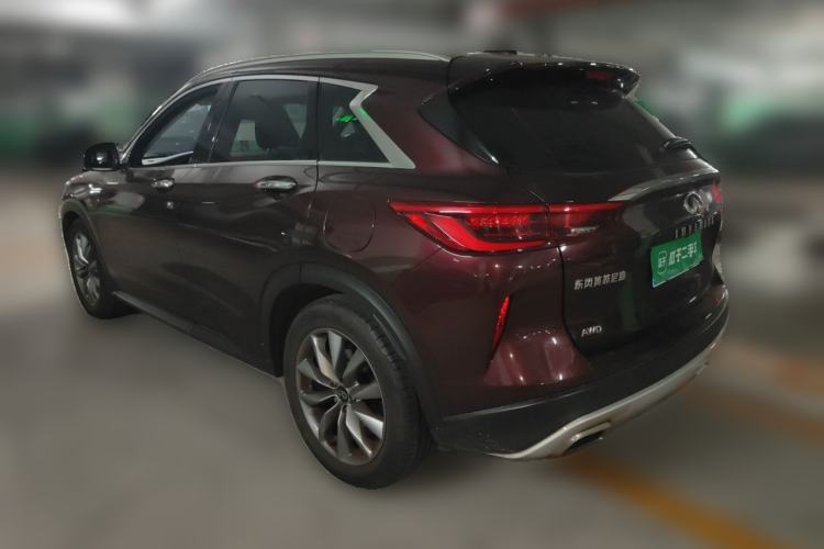 Used Infiniti QX50 2020 2.0T All-Wheel-Drive Elite Version Rear Left 45 Deg