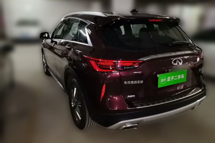 Used Infiniti QX50 2020 Revised Version 2.0T All-Wheel Drive Elite Edition Rear Left 45 Deg