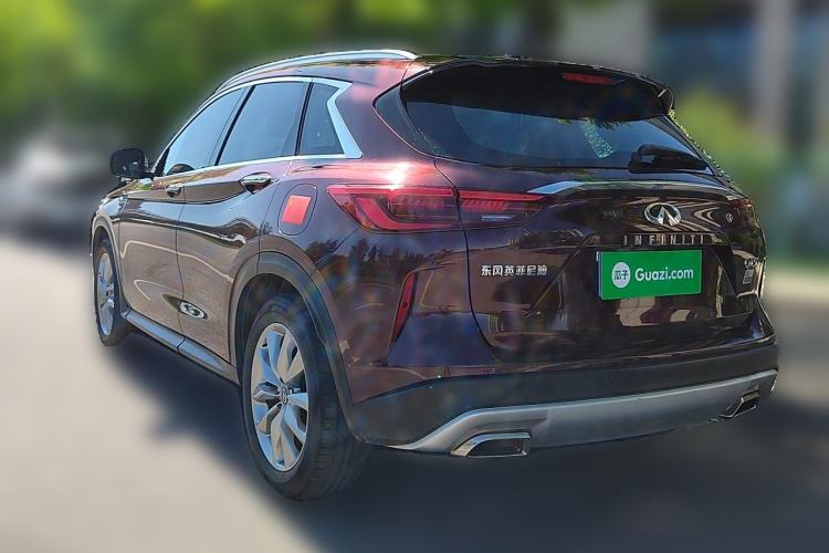 Used Infiniti QX50 2020 2.0T Two-Wheel Drive Fashion Edition Rear Left 45 Deg