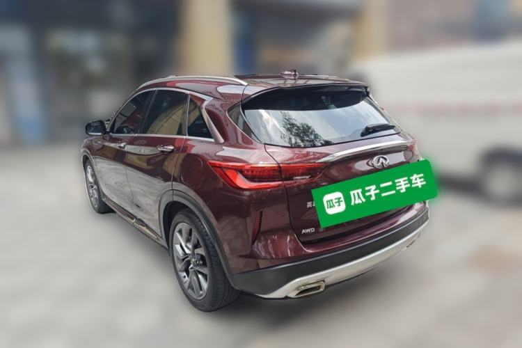 Used Infiniti QX50 2020 Revised Version 2.0T All-Wheel Drive Elite Edition Rear Left 45 Deg