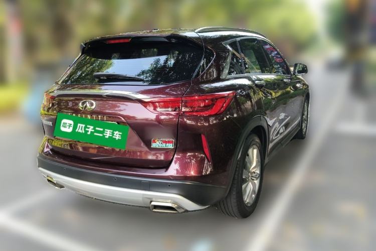 Used Infiniti QX50 2020 2.0T Two-Wheel Drive Fashion Edition Rear Right 45 Deg