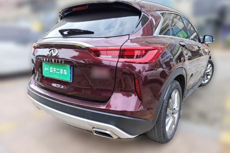 Used Infiniti QX50 2020 2.0T Two-Wheel Drive Fashion Edition Rear Right 45 Deg