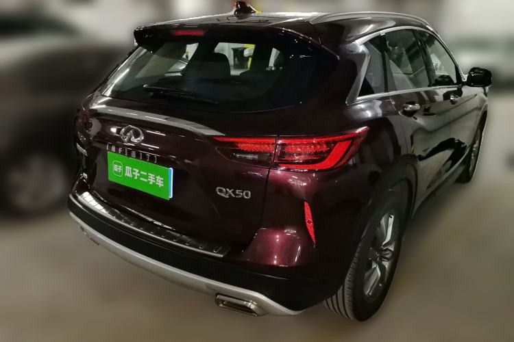Used Infiniti QX50 2020 Revised Version 2.0T All-Wheel Drive Elite Edition Rear Right 45 Deg