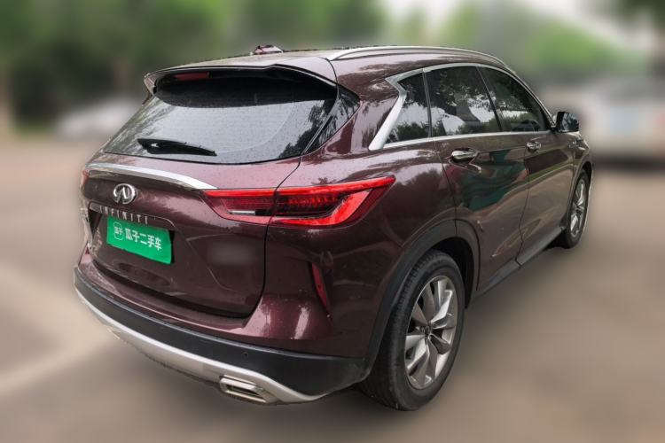 Used Infiniti QX50 2020 Revised Version 2.0T All-Wheel Drive Elite Edition Rear Right 45 Deg