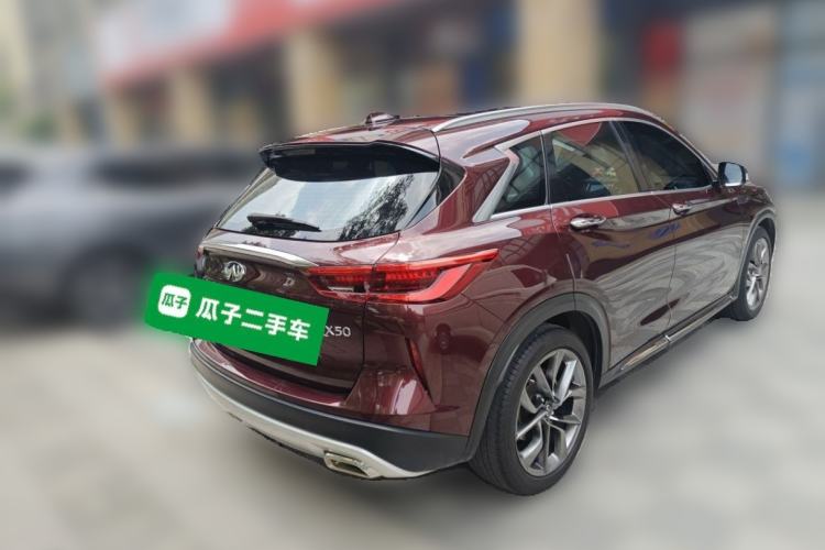 Used Infiniti QX50 2020 Revised Version 2.0T All-Wheel Drive Elite Edition Rear Right 45 Deg