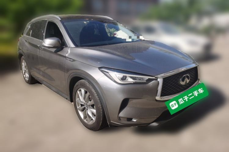 Used Infiniti QX50 2020 2.0T All-Wheel-Drive Elite Version Front Right 45 Deg
