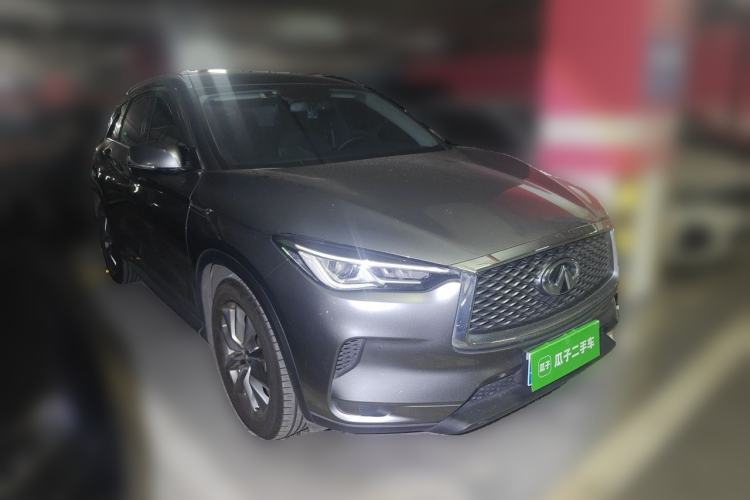 Used Infiniti QX50 2020 2.0T All-Wheel-Drive Elite Version Front Right 45 Deg