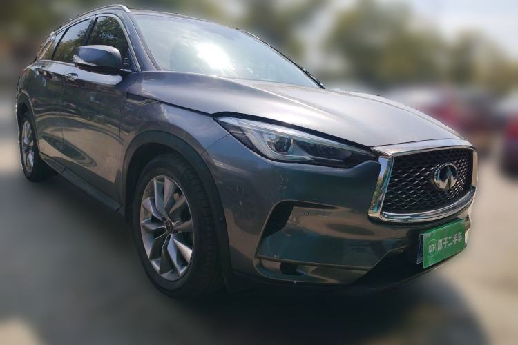 Used Infiniti QX50 2020 2.0T All-Wheel-Drive Elite Version Front Right 45 Deg