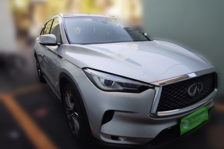 Used Infiniti QX50 2020 2.0T Four-Wheel Drive Navigation Edition Front Right 45 Deg