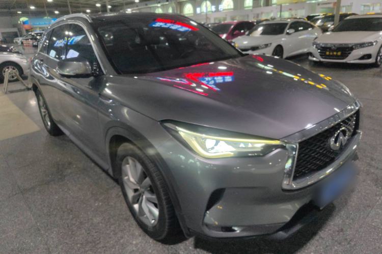Used Infiniti QX50 2020 2.0T All-Wheel-Drive Elite Version Front Right 45 Deg