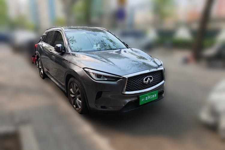 Used Infiniti QX50 2020 2.0T All-Wheel-Drive Elite Version Front Right 45 Deg
