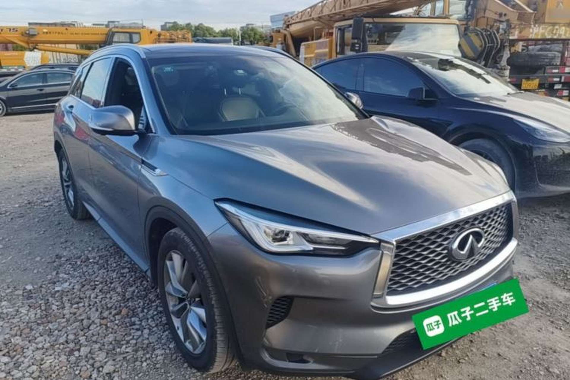 Used Infiniti QX50 2020 2.0T All-Wheel-Drive Elite Version Front Right 45 Deg