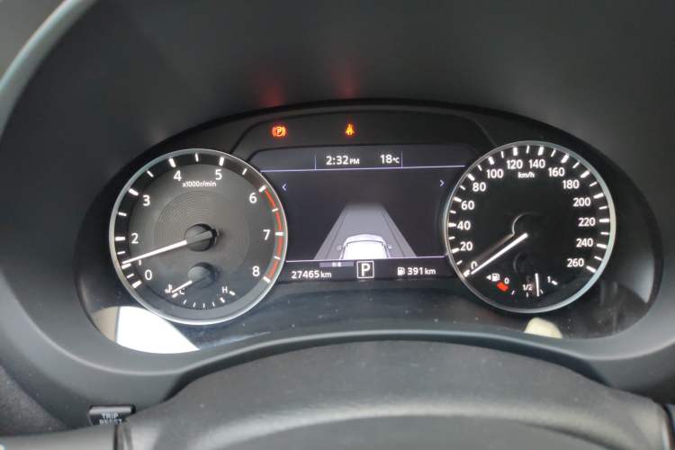 Used Infiniti QX50 2020 2.0T Four-Wheel Drive Navigation Edition Instrument Cluster