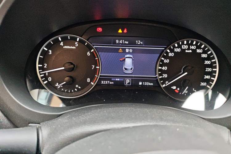 Used Infiniti QX50 2020 Revised Version 2.0T Two-Wheel Drive Fashion Edition Odometer Close Up