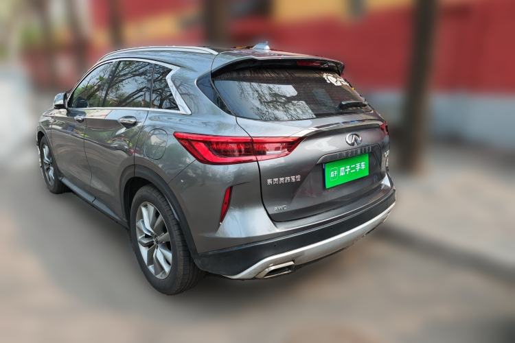 Used Infiniti QX50 2020 2.0T All-Wheel-Drive Elite Version Rear Left 45 Deg