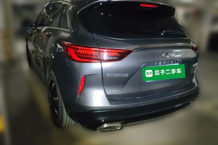 Used Infiniti QX50 2020 2.0T All-Wheel-Drive Elite Version Rear Left 45 Deg