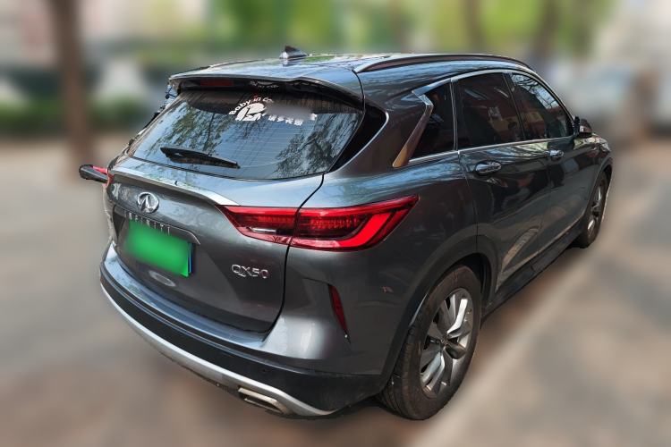 Used Infiniti QX50 2020 2.0T All-Wheel-Drive Elite Version Rear Right 45 Deg