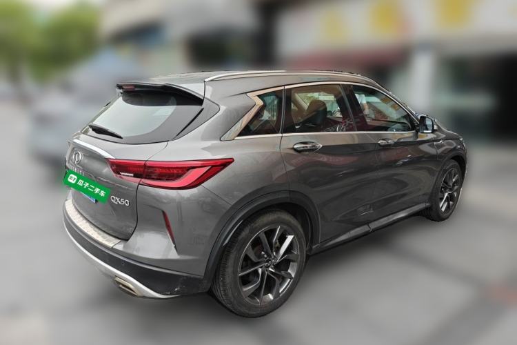 Used Infiniti QX50 2020 2.0T Four-Wheel Drive Navigation Edition Rear Right 45 Deg