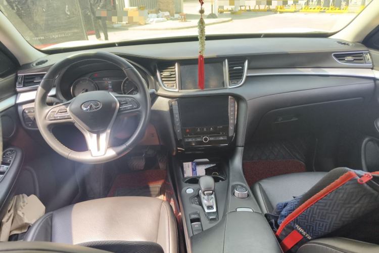 Used Infiniti QX50 2020 Revised Version 2.0T All-Wheel Drive Navigation Edition Center Console
