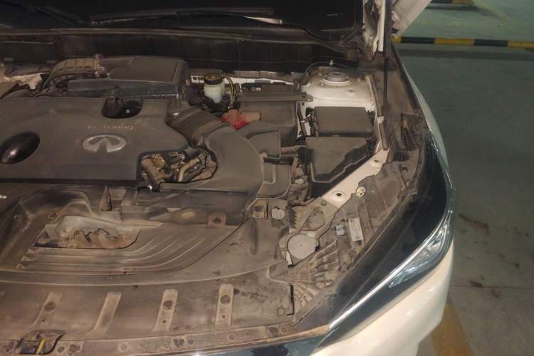 Used Infiniti QX50 2020 2.0T Two-Wheel Drive Fashion Edition Engine Bay Left