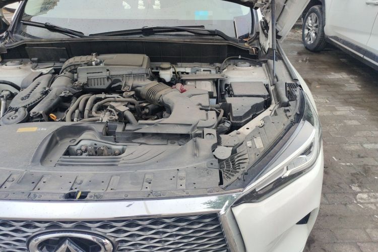 Used Infiniti QX50 2020 Revised Version 2.0T Two-Wheel Drive Elite Edition Engine Bay Left