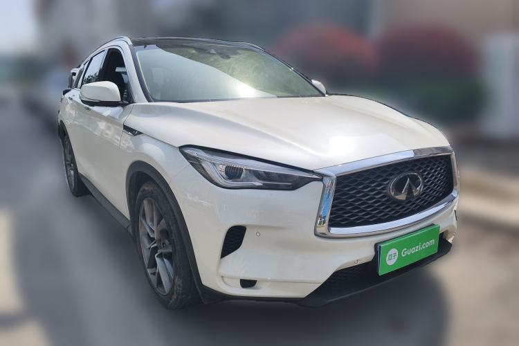 Used Infiniti QX50 2020 Revised Version 2.0T All-Wheel Drive Navigation Edition Front Right 45 Deg