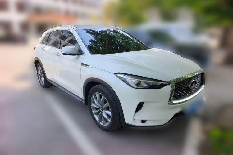 Used Infiniti QX50 2020 2.0T Two-Wheel Drive Fashion Edition Front Right 45 Deg