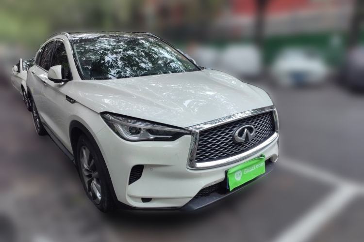 Used Infiniti QX50 2020 Revised Version 2.0T All-Wheel Drive Elite Edition Front Right 45 Deg