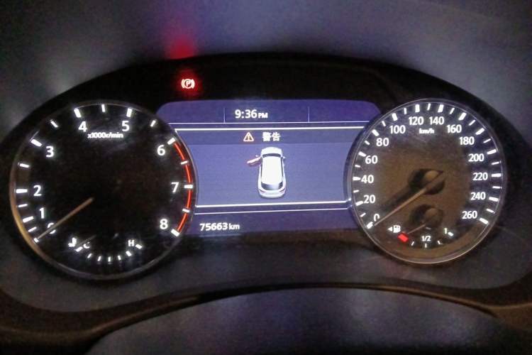 Used Infiniti QX50 2020 Revised Version 2.0T All-Wheel Drive Elite Edition Instrument Cluster