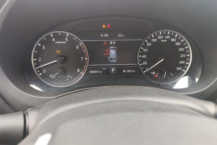 Used Infiniti QX50 2020 Revised Version 2.0T Two-Wheel Drive Elite Edition Odometer Close Up