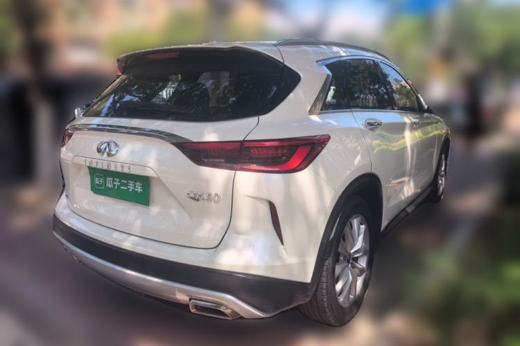 Used Infiniti QX50 2020 Revised Version 2.0T All-Wheel Drive Elite Edition Rear Right 45 Deg