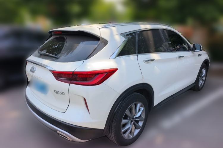 Used Infiniti QX50 2020 2.0T Two-Wheel Drive Fashion Edition Rear Right 45 Deg