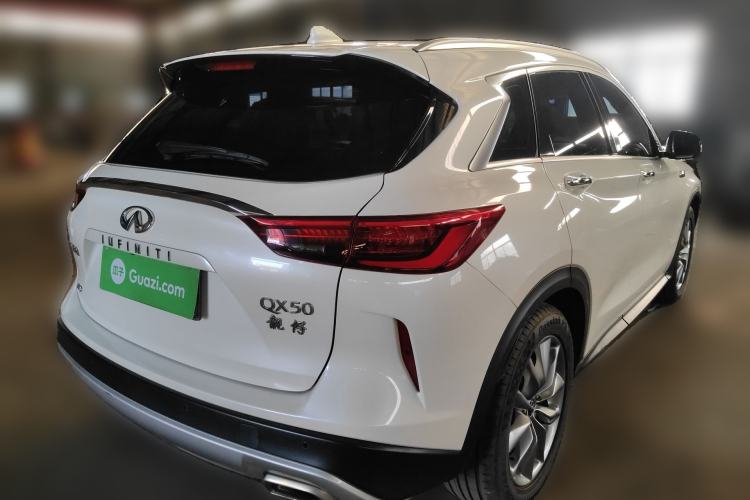 Used Infiniti QX50 2020 2.0T All-Wheel-Drive Elite Version Rear Right 45 Deg