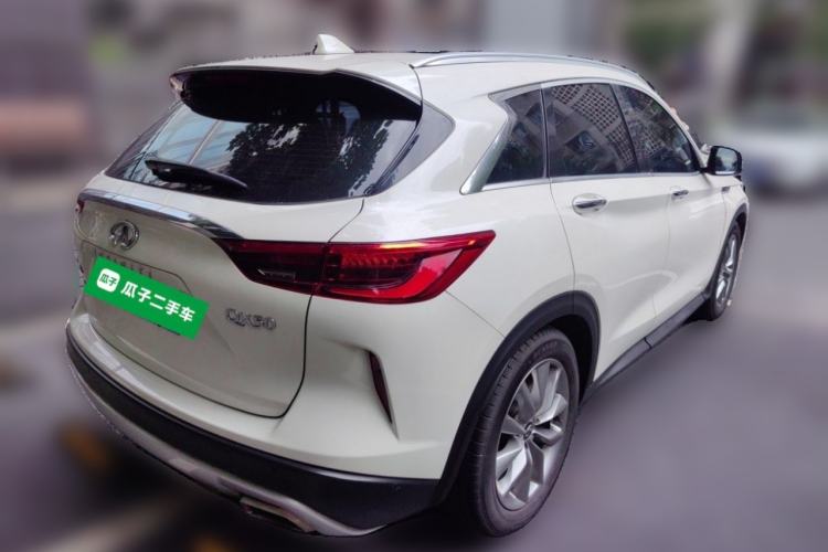 Used Infiniti QX50 2020 2.0T All-Wheel-Drive Elite Version Rear Right 45 Deg
