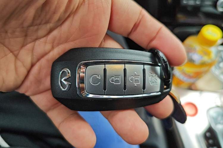 Used Infiniti QX50 2020 Revised Version 2.0T All-Wheel Drive Elite Edition Vehicle Key