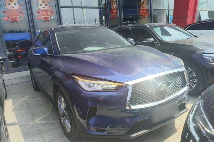 Used Infiniti QX50 2022 2.0T Two-Wheel Drive Fashion Edition Front Right 45 Deg