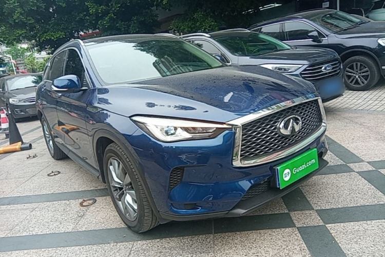 Used Infiniti QX50 2022 2.0T Two-Wheel Drive Fashion Edition Front Right 45 Deg