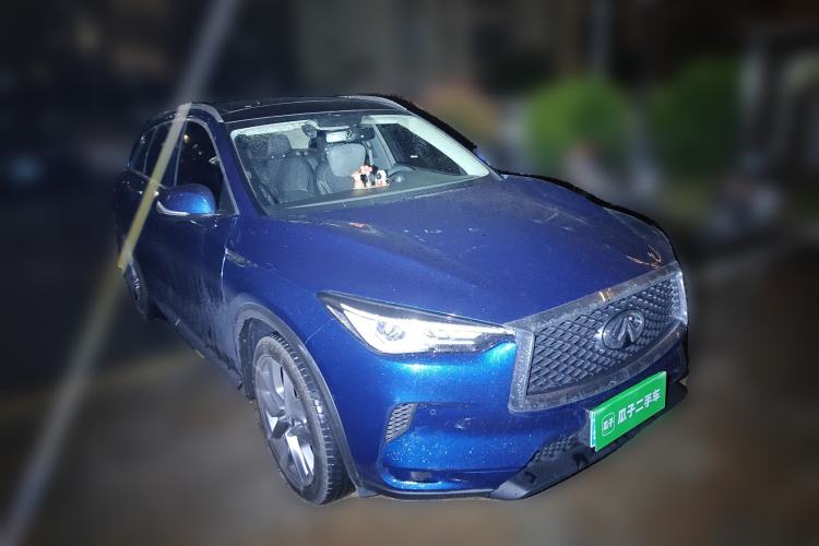 Used Infiniti QX50 2022 2.0T Two-Wheel Drive Navigation Edition Front Right 45 Deg