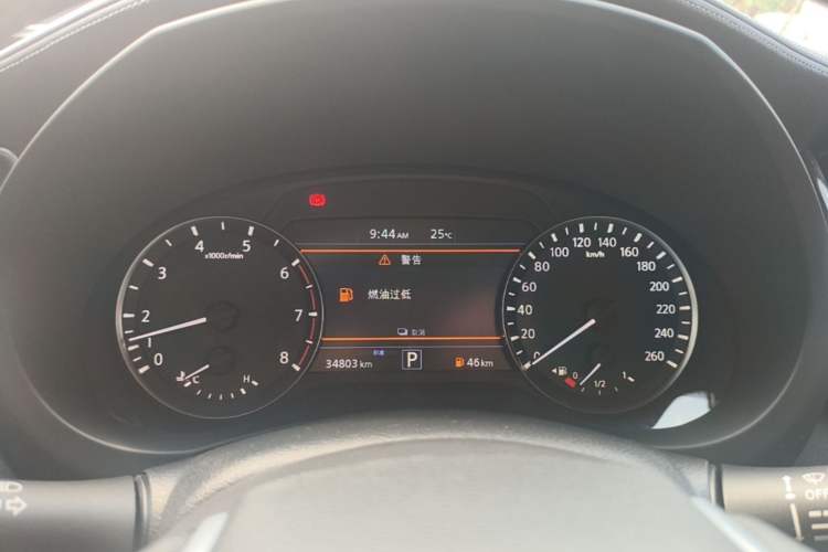 Used Infiniti QX50 2022 2.0T Two-Wheel Drive Fashion Edition Instrument Cluster