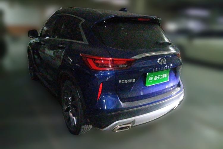 Used Infiniti QX50 2022 2.0T Two-Wheel Drive Navigation Edition Rear Left 45 Deg
