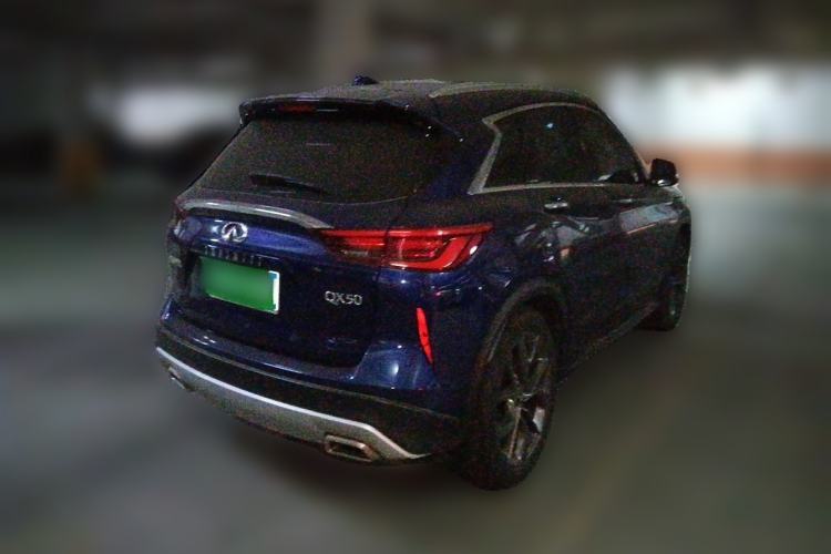 Used Infiniti QX50 2022 2.0T Two-Wheel Drive Navigation Edition Rear Right 45 Deg