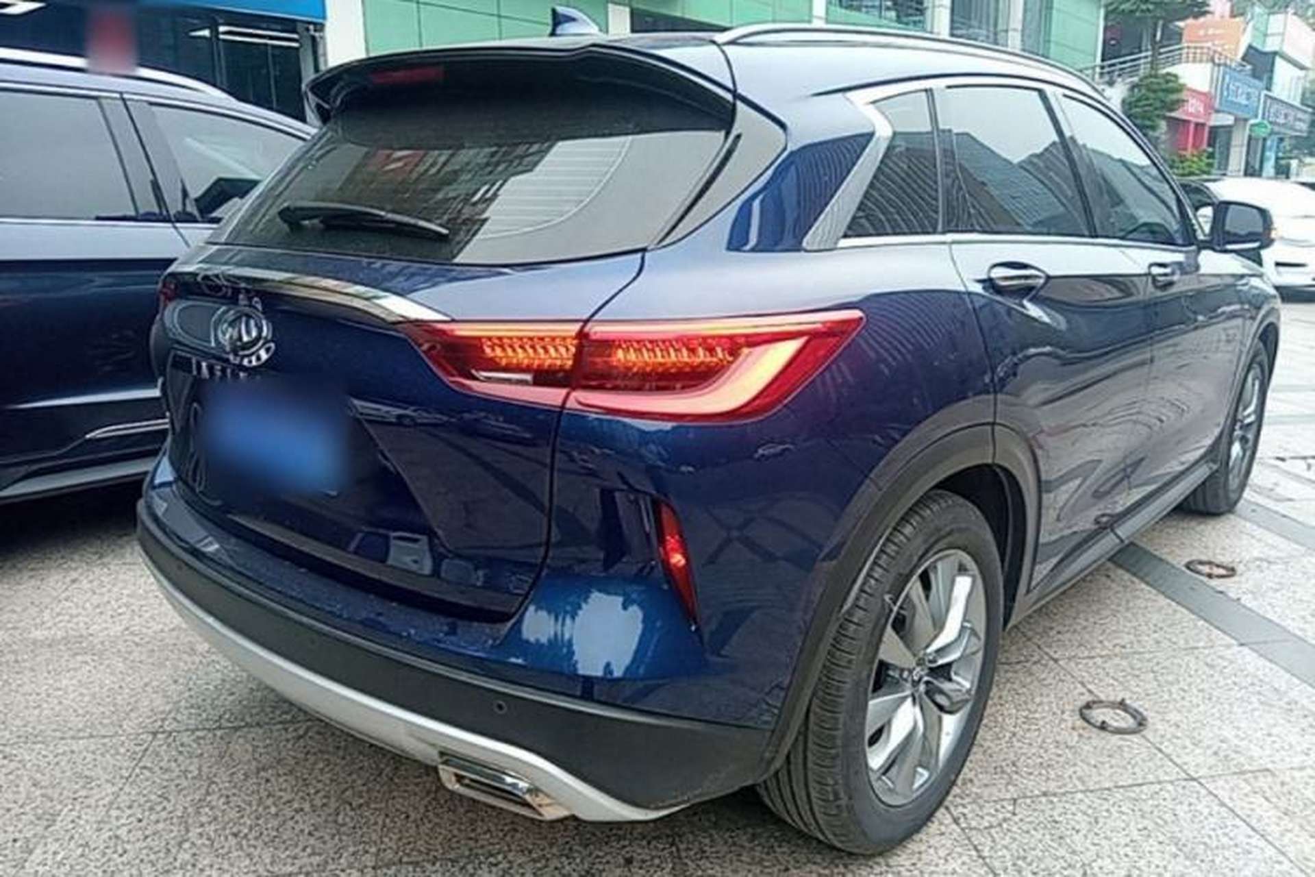 Used Infiniti QX50 2022 2.0T Two-Wheel Drive Fashion Edition Rear Right 45 Deg