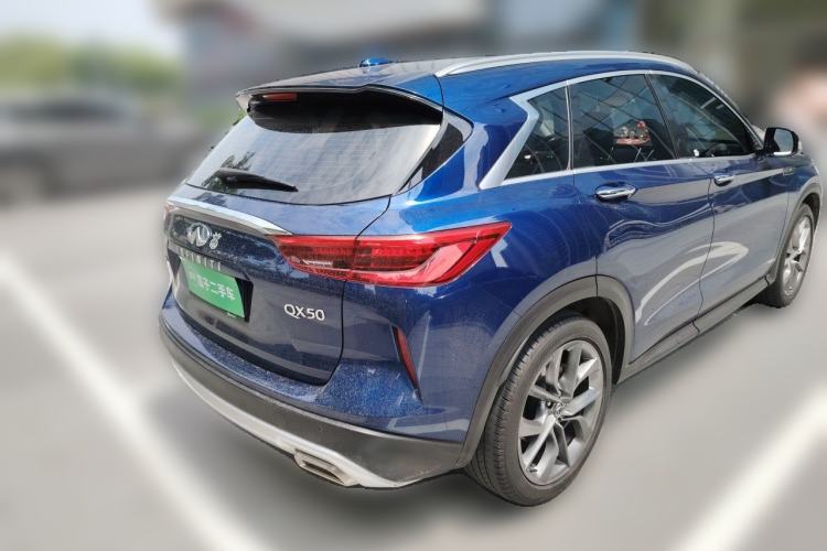 Used Infiniti QX50 2022 2.0T Two-Wheel Drive Navigation Edition Rear Right 45 Deg