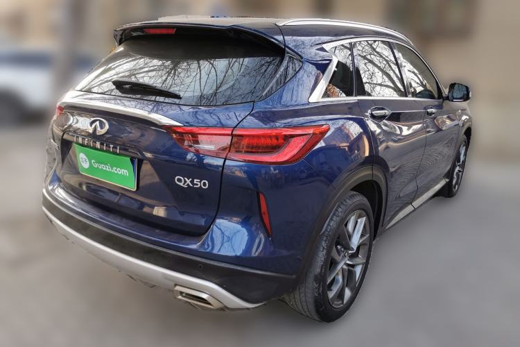 Used Infiniti QX50 2022 2.0T Two-Wheel Drive Navigation Edition Rear Right 45 Deg