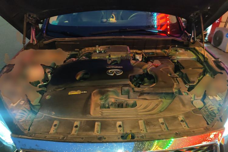 Used Infiniti QX50 2022 2.0T Four-Wheel Drive Elite Edition Engine Bay