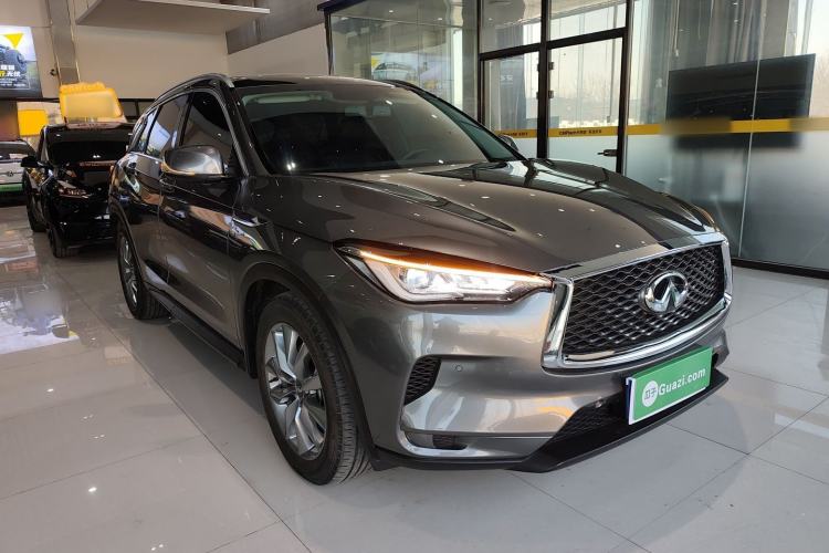 Used Infiniti QX50 2022 2.0T Four-Wheel Drive Elite Edition Front Right 45 Deg