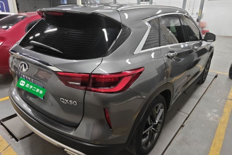 Used Infiniti QX50 2022 2.0T Two-Wheel Drive Navigation Edition Rear Right 45 Deg