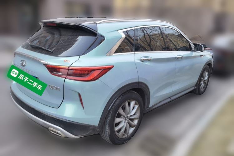 Used Infiniti QX50 2022 2.0T Two-Wheel Drive Fashion Edition Rear Right 45 Deg
