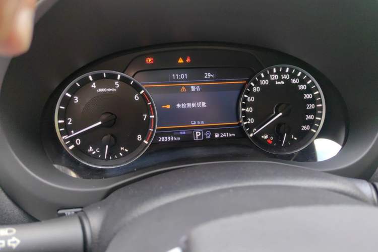 Used Infiniti QX50 2022 2.0T Two-Wheel Drive Fashion Edition Odometer Close Up